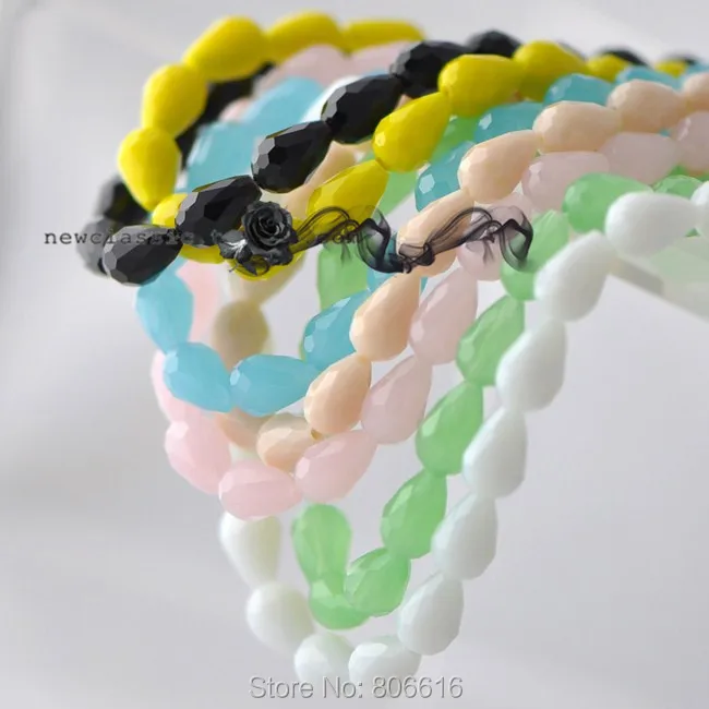 8*11MM 174Pcs/Pack 6 Colors Jelly Tone Water Drop Glass Crystal Strand Jewelry Beads
8*11MM 174Pcs/Pack 6 Colors Jelly Tone Water Drop Glass Crystal Strand Jewelry Beads