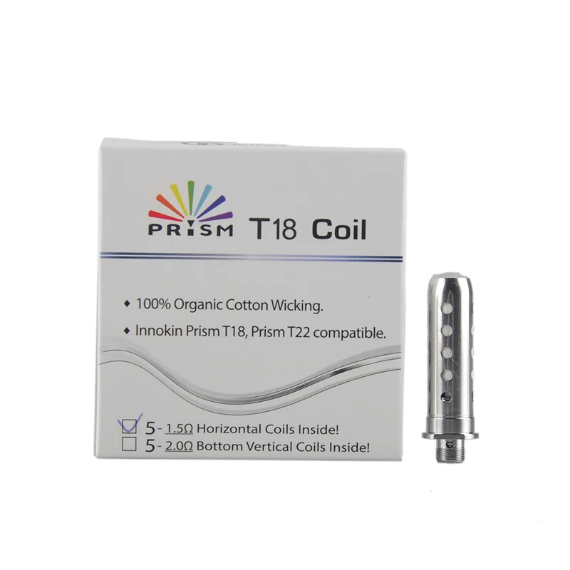 5 шт. оригинальный комплект Innokin Endura Prism T18 сменные головки Ом для T18/T22 | Электроника