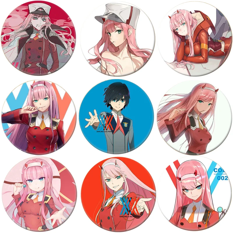 1pcs Anime DARLING in the FRANXX Cosplay Badge Cartoon Zero Two Pretty Brooch Pins Collection bags Badges for Backpacks
1pcs Anime DARLING in the FRANXX Cosplay Badge Cartoon Zero Two Pretty Brooch Pins Collection bags Badges for Backpacks