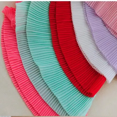 6.5cm 5m/lot Chiffon Pleated Lace Trimming Black Pink Green Red Purple Lace Ribbons DIY Apparel Sewing Fabric Lace Tape X241
6.5cm 5m/lot Chiffon Pleated Lace Trimming Black Pink Green Red Purple Lace Ribbons DIY Apparel Sewing Fabric Lace Tape X241