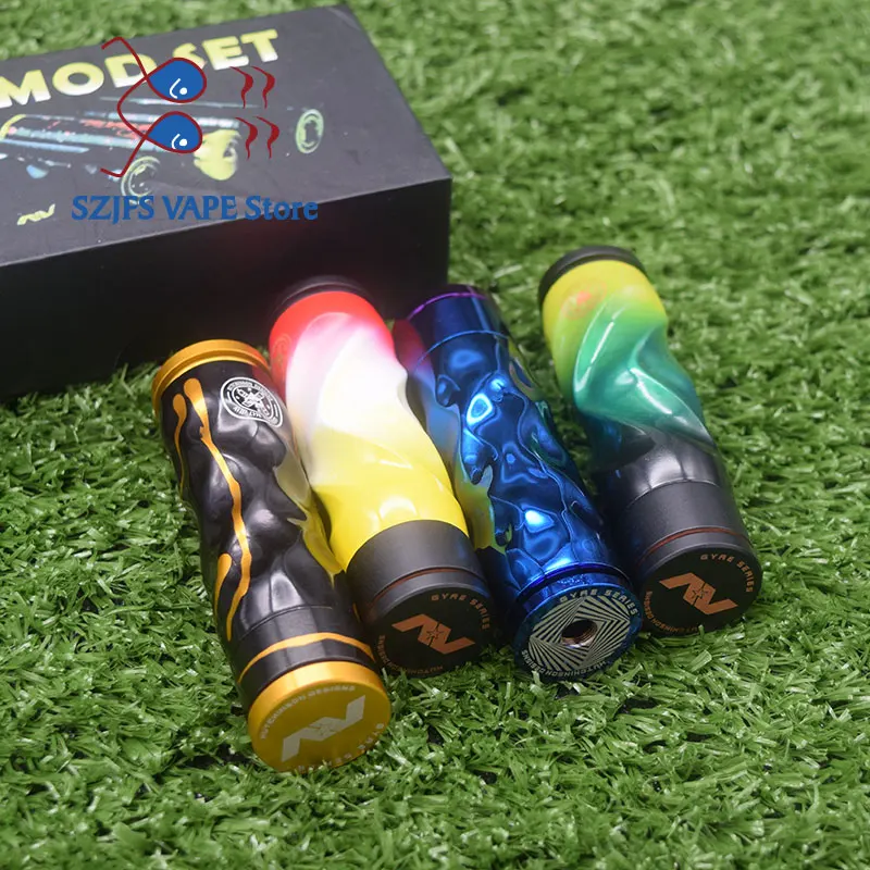 Avidlyfe mod Avid lyfe AV Twistgyre Brass copper Aluminum Material Mechanical Mod 18650 battery e cigarette kit 24mm diameter
Avidlyfe mod Avid lyfe AV Twistgyre Brass copper Aluminum Material Mechanical Mod 18650 battery e cigarette kit 24mm diameter