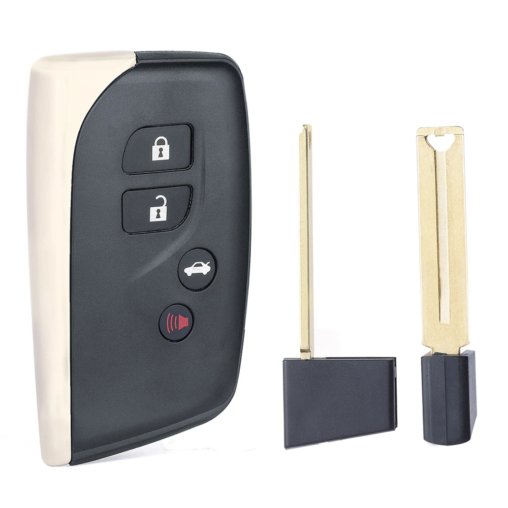KEYECU Smart Remote Key Shell Case Fob 4B Replacement for Lexus LS460 LS600h - HYQ14ACX
KEYECU Smart Remote Key Shell Case Fob 4B Replacement for Lexus LS460 LS600h - HYQ14ACX
