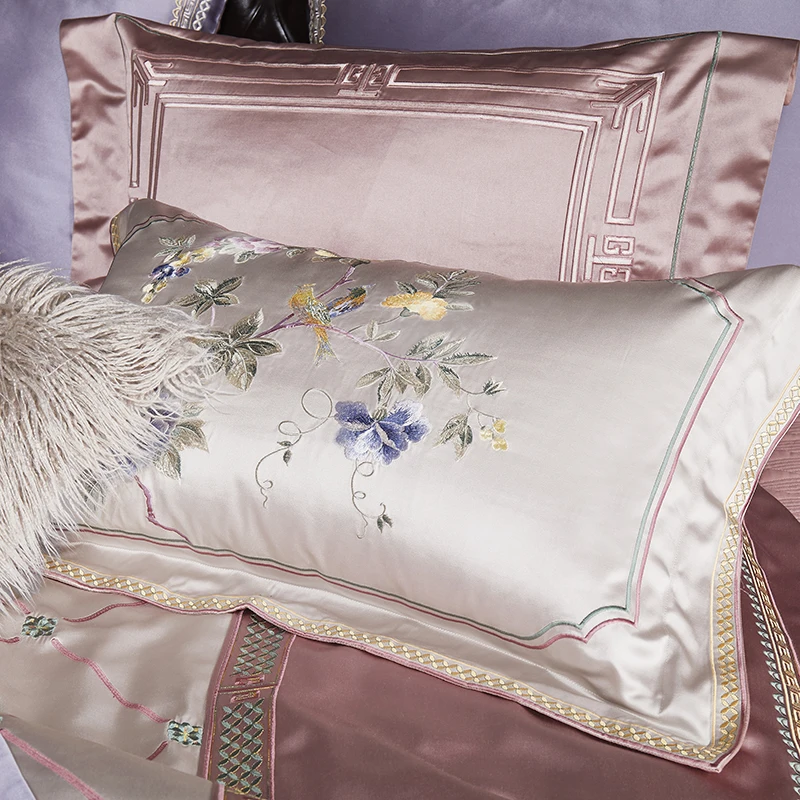 Luxury 800 TC Silk Cotton Satin Classic Pastoral Bedding Set Silky Duvet Cover Bed Sheet Pillowcases Queen King size 4-11 Pcs
Luxury 800 TC Silk Cotton Satin Classic Pastoral Bedding Set Silky Duvet Cover Bed Sheet Pillowcases Queen King size 4-11 Pcs