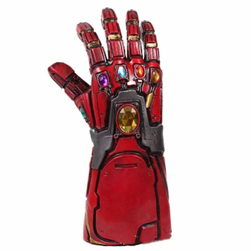 Мстители: Endgame Marvel Gauntlet Железный Бесконечность ПВХ Фигурки игрушки Косплей 1:1 два