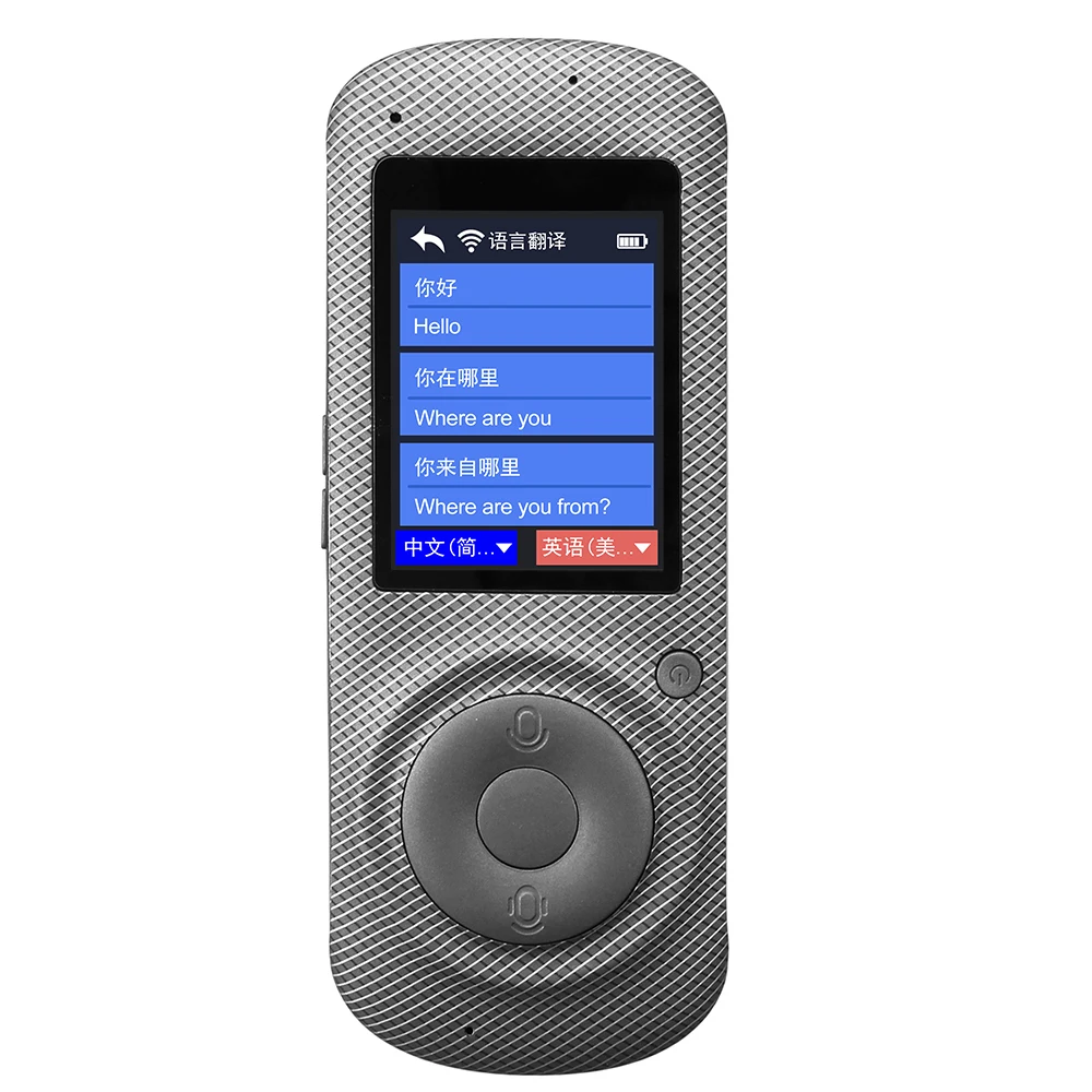 Aibecy Language Voice Translator устройство перевода 42 языков 2 4 дюйма сенсорный экран