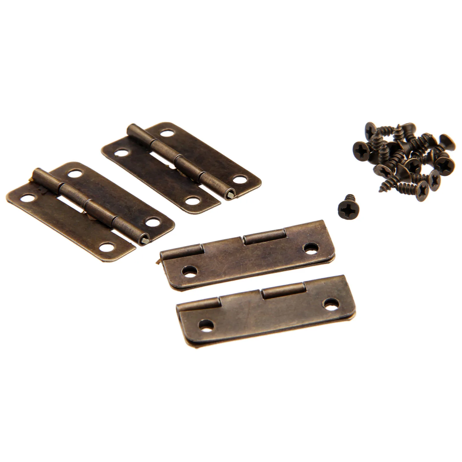 20/4 Pcs Antique Bronze Cabinet Hinges Mini Door Hinges Cabinet Drawer Jewellery Box Decorate Hinge for Furniture Fittings
20/4 Pcs Antique Bronze Cabinet Hinges Mini Door Hinges Cabinet Drawer Jewellery Box Decorate Hinge for Furniture Fittings
