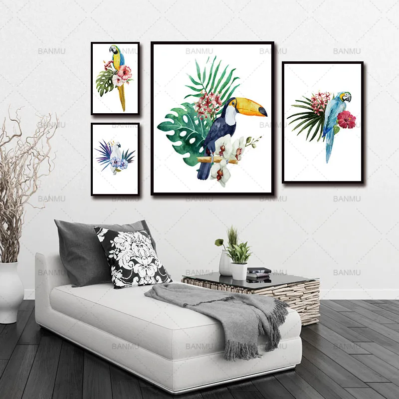 Home decor Wall Art Canvas Painting Posters And Prints Wall Print Nursery Wall Pictures Cuadros Nordic Poster Decoration Parrot
Home decor Wall Art Canvas Painting Posters And Prints Wall Print Nursery Wall Pictures Cuadros Nordic Poster Decoration Parrot