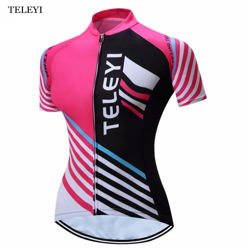 Женская одежда для езды на велосипеде TELEYI Ropa Ciclismo, велосипедная рубашка с коротким рукавом, велосипедная Джерси, топы XS-4XL
Женская одежда для езды на велосипеде TELEYI Ropa Ciclismo, велосипедная рубашка с коротким рукавом, велосипедная Джерси, топы XS-4XL