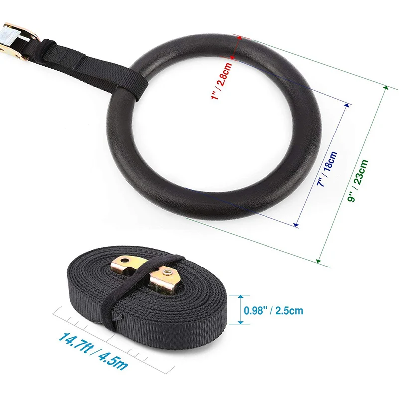 Gymnastic Rings for Full Body Strength and Muscular Bodyweight Training Crossfit Workout Strength
Gymnastic Rings for Full Body Strength and Muscular Bodyweight Training Crossfit Workout Strength