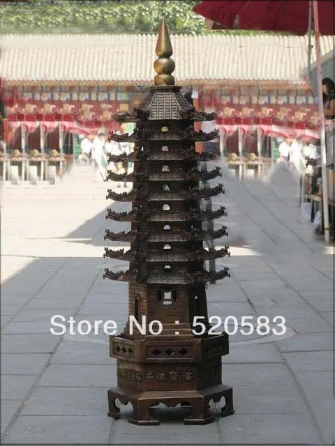 40 авиапочту Китая (China в народном стиле китайско красная бронза 9 уровня Дракон