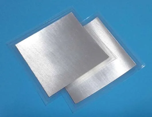 Indium Sheet Indium Foil Indium Block Size: 50mm*50mm*0.1mm, Laser Heat-dissipating Coating Sealing Material
Indium Sheet Indium Foil Indium Block Size: 50mm*50mm*0.1mm, Laser Heat-dissipating Coating Sealing Material