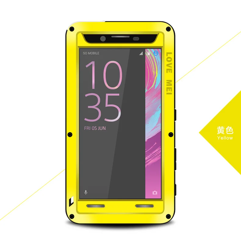 Original LOVE MEI Case For Sony Xperia X Z5 Performance ShockProof Metal Aluminum Frame& Silicon For Sony X Performance Cover
Original LOVE MEI Case For Sony Xperia X Z5 Performance ShockProof Metal Aluminum Frame& Silicon For Sony X Performance Cover