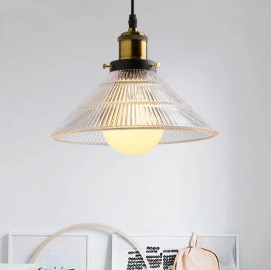 Nordic Loft Style Glass LED Pendant Light Fixtures Vintage Industrial Lighting For Dining Room Bar Hanging Lamp Lustres De Sala
Nordic Loft Style Glass LED Pendant Light Fixtures Vintage Industrial Lighting For Dining Room Bar Hanging Lamp Lustres De Sala