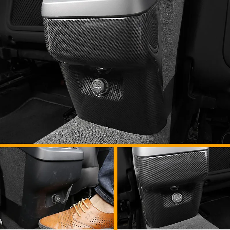 Car Carbon Style Rear Storage Box Protect Cover Panel Trim fit For Volvo XC60 2018
Car Carbon Style Rear Storage Box Protect Cover Panel Trim fit For Volvo XC60 2018