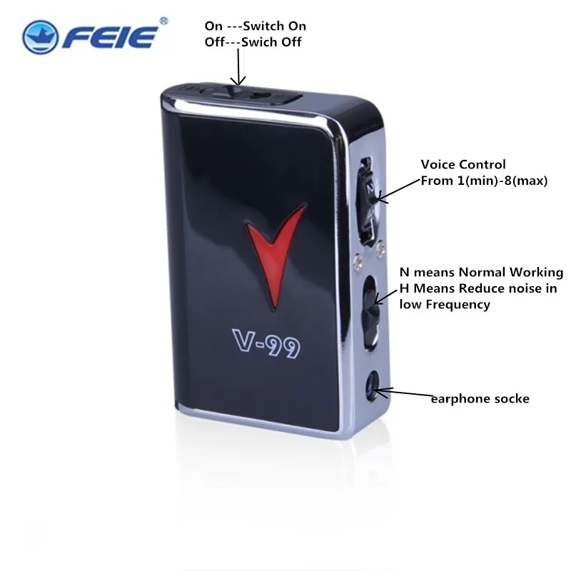 Body-Worn Hearing Aid best amplifier v-99 hearing aid with mic earphone free shipping
Body-Worn Hearing Aid best amplifier v-99 hearing aid with mic earphone free shipping