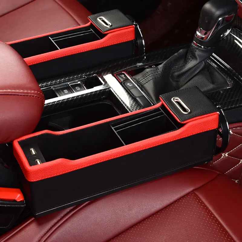 USB Car Organizer Seat Crevice Storage Bag Auto Phone Holder Pouch Gap Key Cigarette Wallet Stowing Tidying Car Accessories
USB Car Organizer Seat Crevice Storage Bag Auto Phone Holder Pouch Gap Key Cigarette Wallet Stowing Tidying Car Accessories