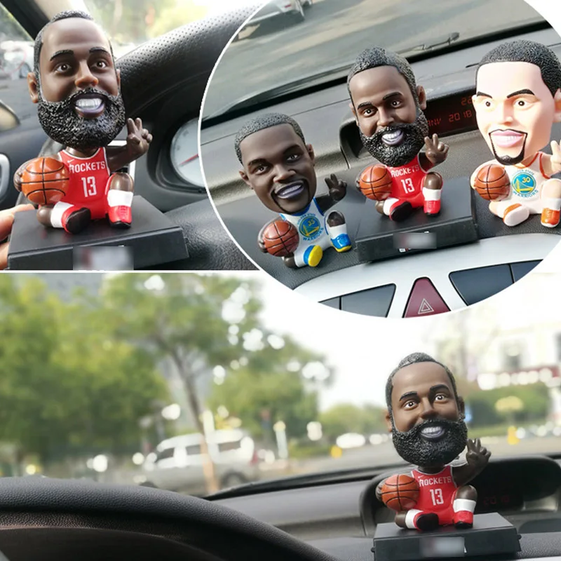 Q version basketball star lineup car phone holder pendulum cute doll shaking head car dashboard decoration
Q version basketball star lineup car phone holder pendulum cute doll shaking head car dashboard decoration
