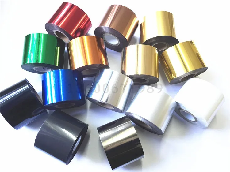 12rolls High quality 80mmx120M Hot Stamping Foil Paper DIY Heat Transfer Napkin Gilding PVC business Card Emboss
12rolls High quality 80mmx120M Hot Stamping Foil Paper DIY Heat Transfer Napkin Gilding PVC business Card Emboss