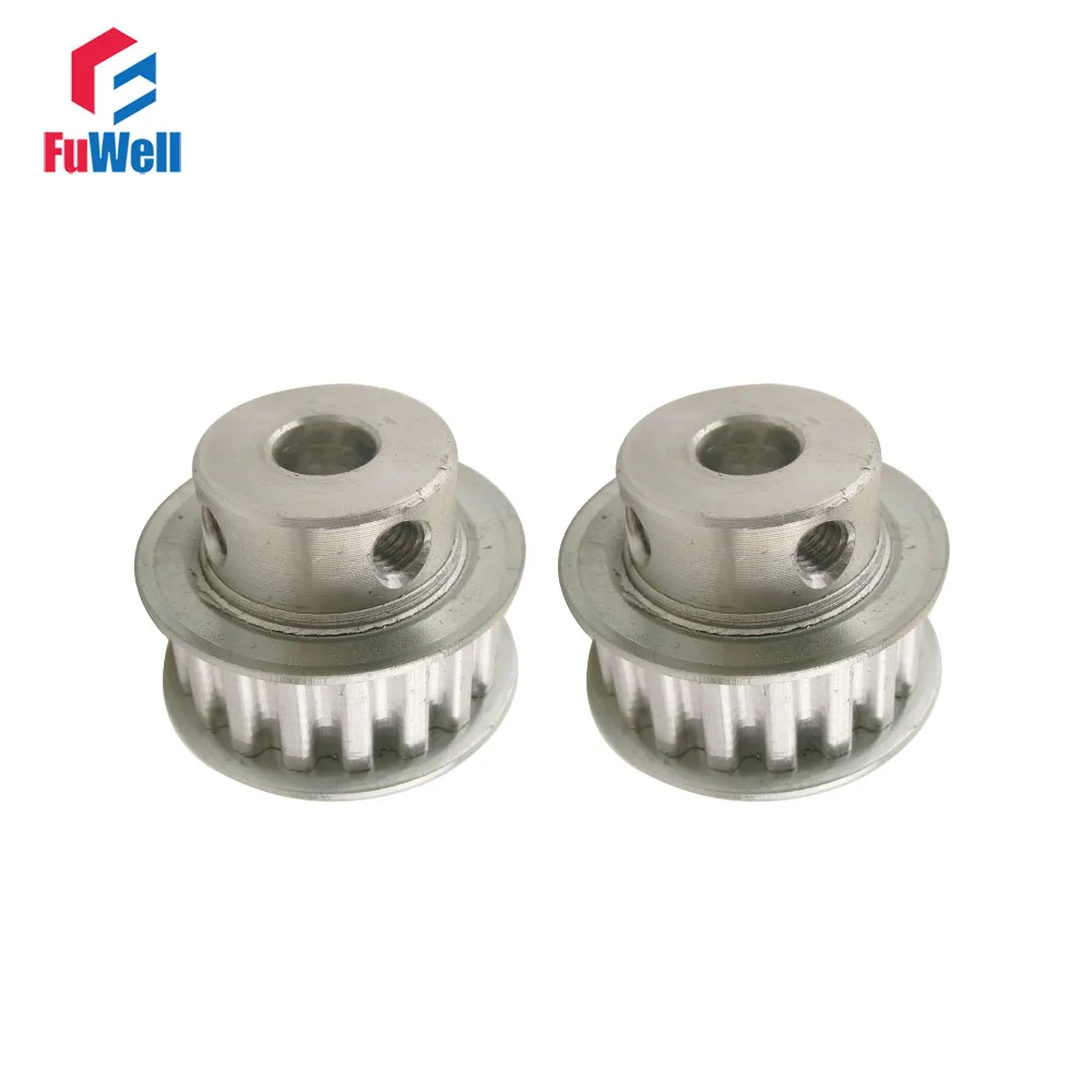 2pcs XL 17T Timing Pulley 5/6/6.35/8/10/12mm Inner Bore 17 Teeth 11mm Width Aluminum Alloy Synchronous Timing Belt Pulley
2pcs XL 17T Timing Pulley 5/6/6.35/8/10/12mm Inner Bore 17 Teeth 11mm Width Aluminum Alloy Synchronous Timing Belt Pulley
