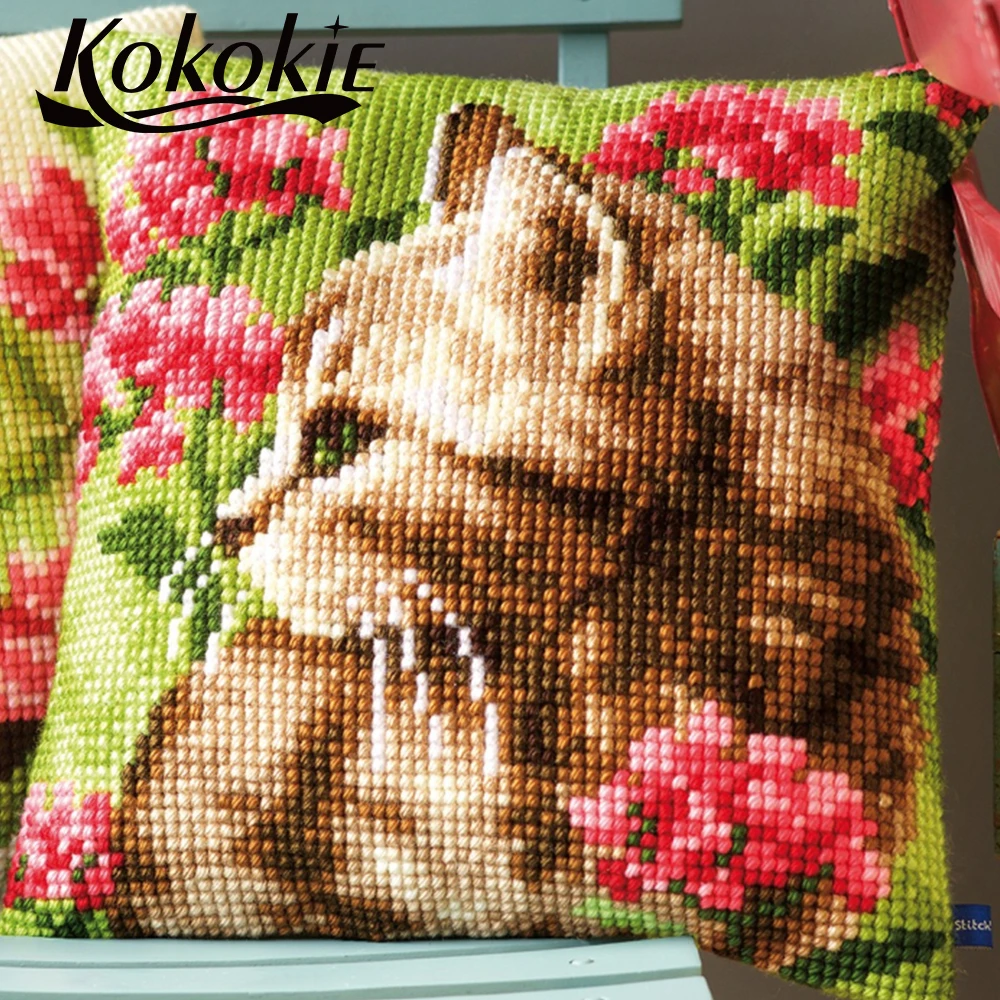 handmade cross stitch set sales 3d Embroidery knitting needles kit for pillowcase handicraft embroidery yarn Needlework Sets
handmade cross stitch set sales 3d Embroidery knitting needles kit for pillowcase handicraft embroidery yarn Needlework Sets