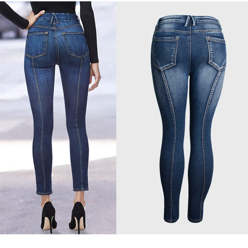 Spliced Elastic skinny jeans woman Pencil Pants women jeans pants jean denim pants plus size jeans femme
Spliced Elastic skinny jeans woman Pencil Pants women jeans pants jean denim pants plus size jeans femme