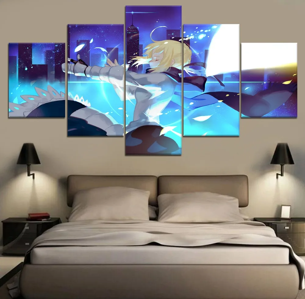 Home Decoraive Boys Room 5 Pieces Animation Fate KOHA-ACE Canvas Painting Modular Type Poster Modern Wall Art Painting On Canvas
Home Decoraive Boys Room 5 Pieces Animation Fate KOHA-ACE Canvas Painting Modular Type Poster Modern Wall Art Painting On Canvas