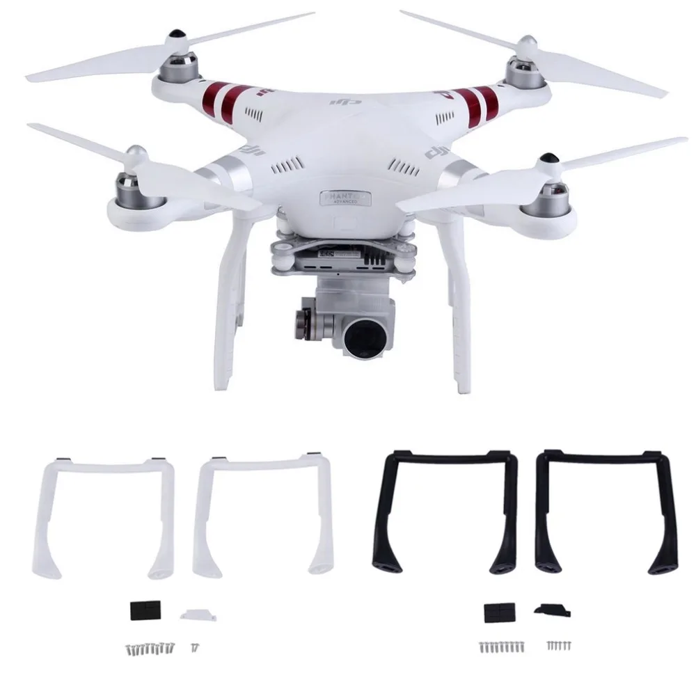 2PCS Landing Gear Kits for DJI Phantom 3 Professional Advanced Drone Spare Parts Height Extender Leg Replacement Feet 3A 3P 3SE
2PCS Landing Gear Kits for DJI Phantom 3 Professional Advanced Drone Spare Parts Height Extender Leg Replacement Feet 3A 3P 3SE
