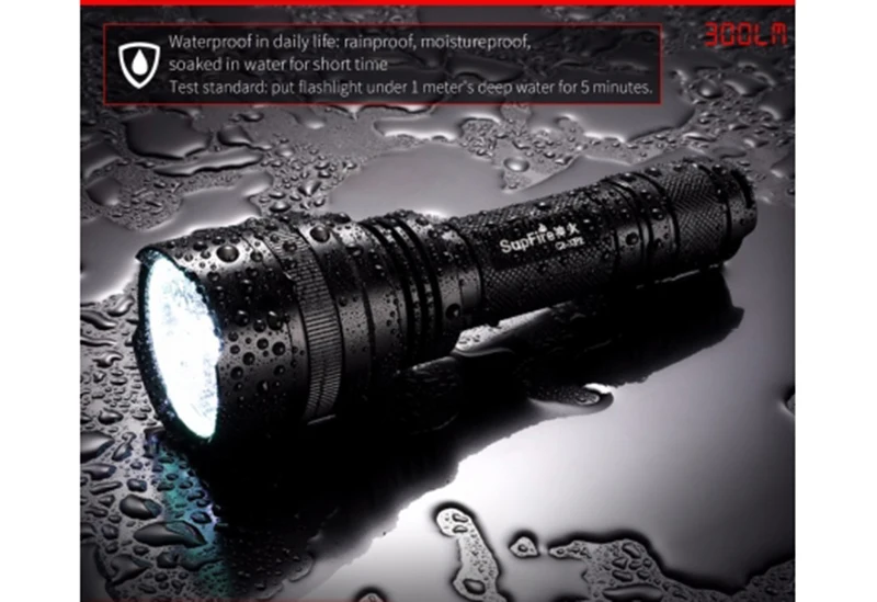 C8-XPE Aluminum flashlight 18650 Rechargeable Battery Waterproof Outdoor Pocketman Camping Powerful Led Flashlight | Лампы и освещение