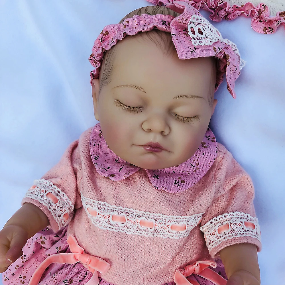 Силиконовая кукла Reborn 50 см для всего тела детей Playmate подарок девочек супер