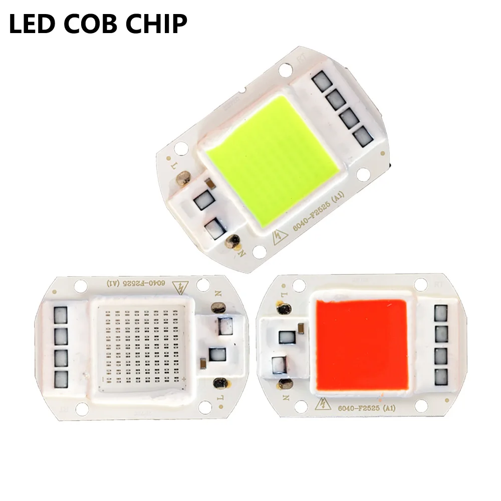 Smart ic LED Lamp Chip Integrated COB 50W Red Blue Green 220V No Need Driver Input Smart IC LED Bulb Lamp For DIY Floodlight
Smart ic LED Lamp Chip Integrated COB 50W Red Blue Green 220V No Need Driver Input Smart IC LED Bulb Lamp For DIY Floodlight