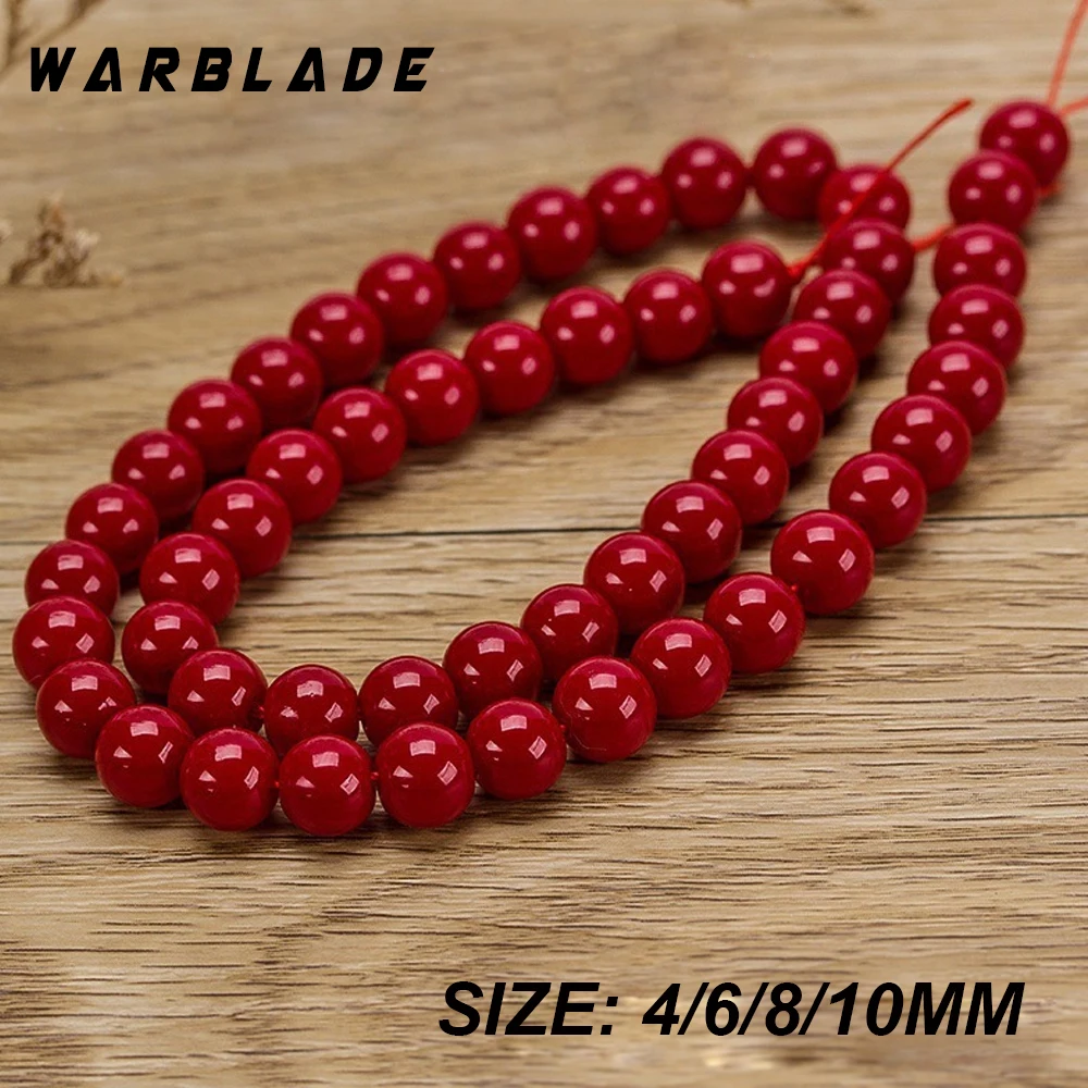 WBL высокое качество натуральный камень темно-красный коралловый бисер круглые бусины 4 мм 6 мм 8 мм 10 мм для самостоятельного изготовления бр...
WBL высокое качество натуральный камень темно-красный коралловый бисер круглые бусины 4 мм 6 мм 8 мм 10 мм для самостоятельного изготовления бр...