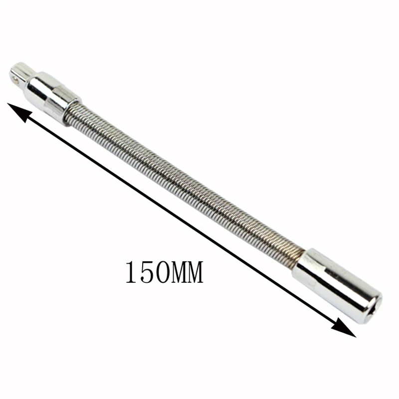 New Flexible Bar Socket Extension Flex Ratchet Auto Tools 1/4" 6.3mm Socket Ratchet Bar Spring Length 150mm For Ratcher Spanner
New Flexible Bar Socket Extension Flex Ratchet Auto Tools 1/4" 6.3mm Socket Ratchet Bar Spring Length 150mm For Ratcher Spanner