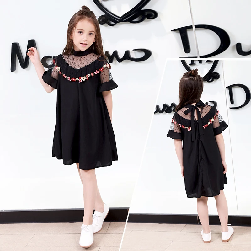 Girls Summer Costume 2018 Fashion Children Loose Princess Dresses Embroidery Flower A-line Dress Hollow Out Strapless Vestidos
Girls Summer Costume 2018 Fashion Children Loose Princess Dresses Embroidery Flower A-line Dress Hollow Out Strapless Vestidos