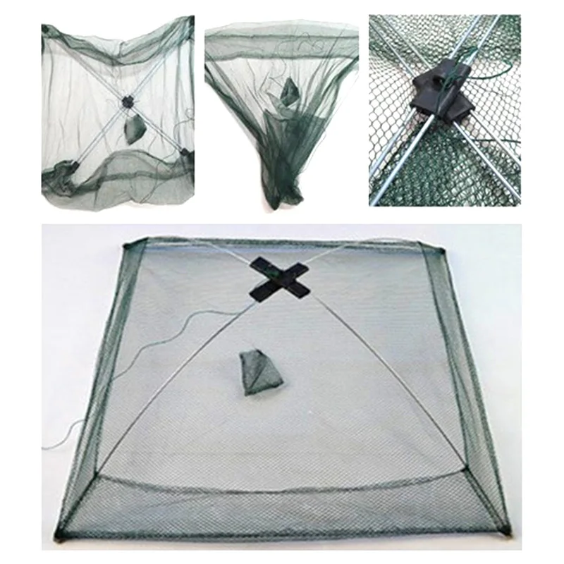 Fishing Net Foldable Folding Mesh Nylon Fishing Net Baits Trap Cast Dip Crab Shrimp Nets Automatic Trap Outdoor Fishnet
Fishing Net Foldable Folding Mesh Nylon Fishing Net Baits Trap Cast Dip Crab Shrimp Nets Automatic Trap Outdoor Fishnet