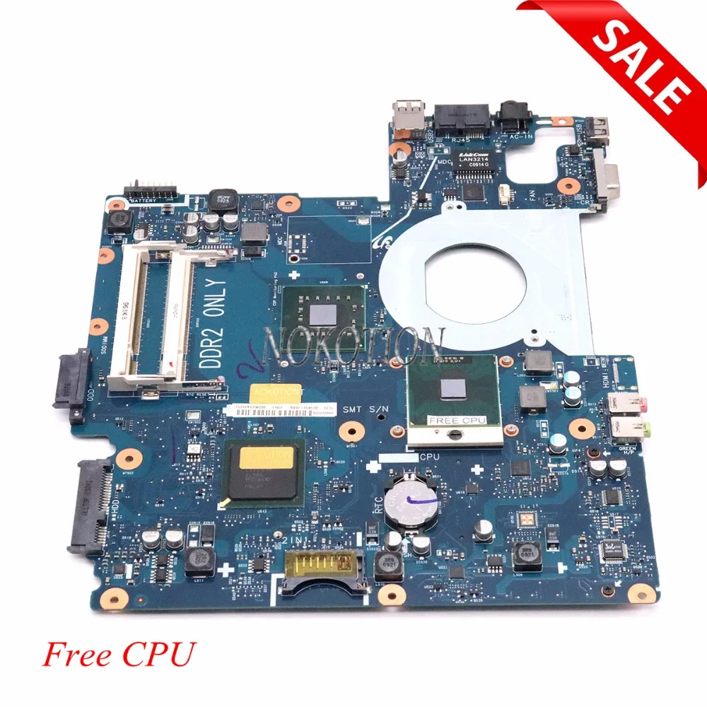 NOKOTION материнская плата для ноутбука Samsung NP-R510 R510 PM45 DDR2 BA92-05467A BA92-05467B
NOKOTION материнская плата для ноутбука Samsung NP-R510 R510 PM45 DDR2 BA92-05467A BA92-05467B