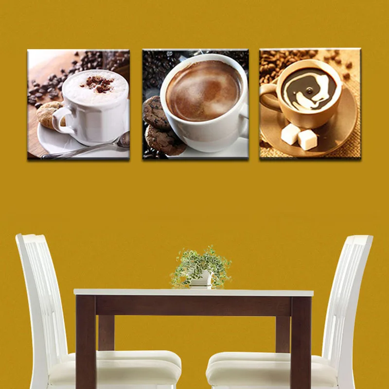 CLSTROSE Unframed 3 Panel Food And Cup Of Coffee Tea Modern Canvas Print Painting Wall Art Picture For Kitchen Room Decoration
CLSTROSE Unframed 3 Panel Food And Cup Of Coffee Tea Modern Canvas Print Painting Wall Art Picture For Kitchen Room Decoration