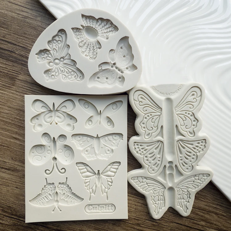 PRZY Butterfly Series Silicone Mold Fondant Molds Cake Decorating Tools Clay Mould Aroma Moulds Handmade Resin Eco-friendly
PRZY Butterfly Series Silicone Mold Fondant Molds Cake Decorating Tools Clay Mould Aroma Moulds Handmade Resin Eco-friendly