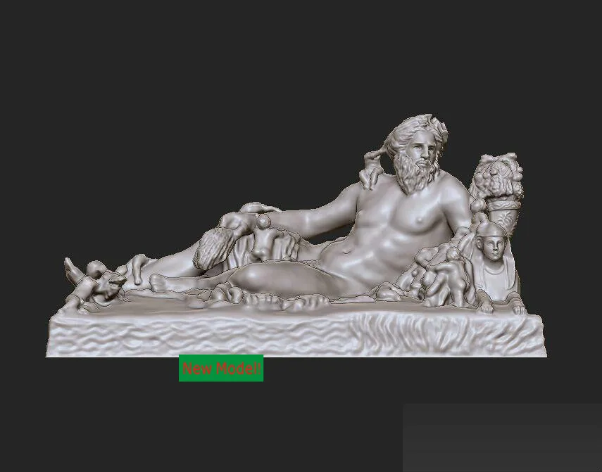 3D модель формата stl, 3D скульптура, вращающаяся сплошная модель для станка с ЧПУ «Отец Нила»
3D модель формата stl, 3D скульптура, вращающаяся сплошная модель для станка с ЧПУ «Отец Нила»