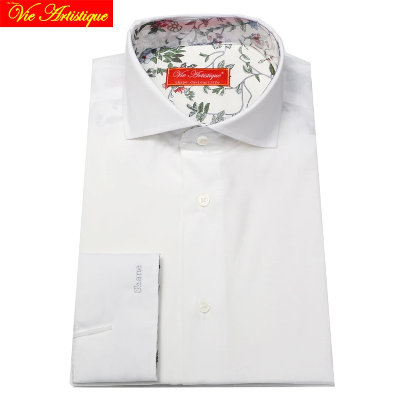 male long sleeve business formal dress french cuff cotton wedding shirts men's big size casual white shirt tailored slim fit
male long sleeve business formal dress french cuff cotton wedding shirts men's big size casual white shirt tailored slim fit
