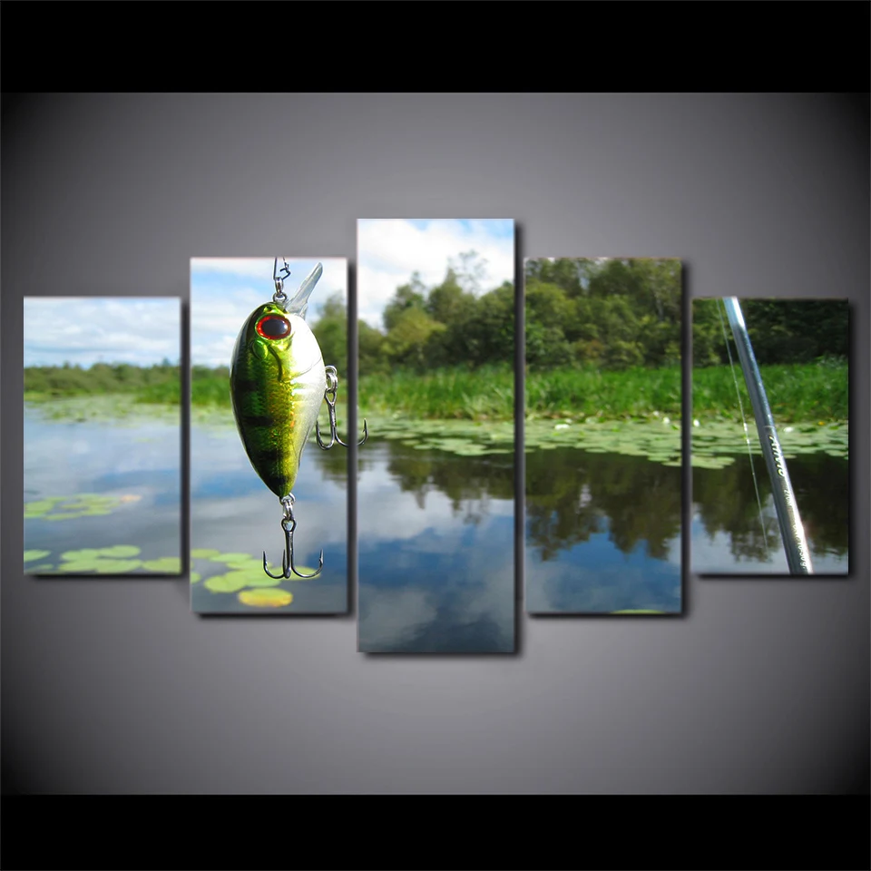 Large Poster HD Printed Painting Canvas 5 Panel Animal Fish Home Decor Wall Art Modular Cuadros Pictures For Living Room
Large Poster HD Printed Painting Canvas 5 Panel Animal Fish Home Decor Wall Art Modular Cuadros Pictures For Living Room