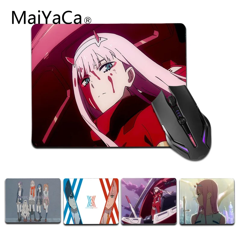 MaiYaCa нескользящий ПК маленький коврик для мыши с персонажами из FranXX компьютерный