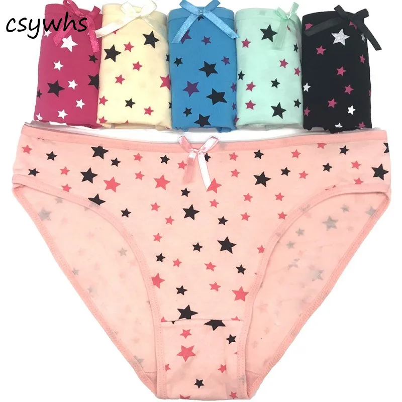 Women Fashion Printed Panties Low Waist Cotton Sexy Lingerie Star Printed 5pcs Mixed Color Underwear for Girls Briefs
Women Fashion Printed Panties Low Waist Cotton Sexy Lingerie Star Printed 5pcs Mixed Color Underwear for Girls Briefs
