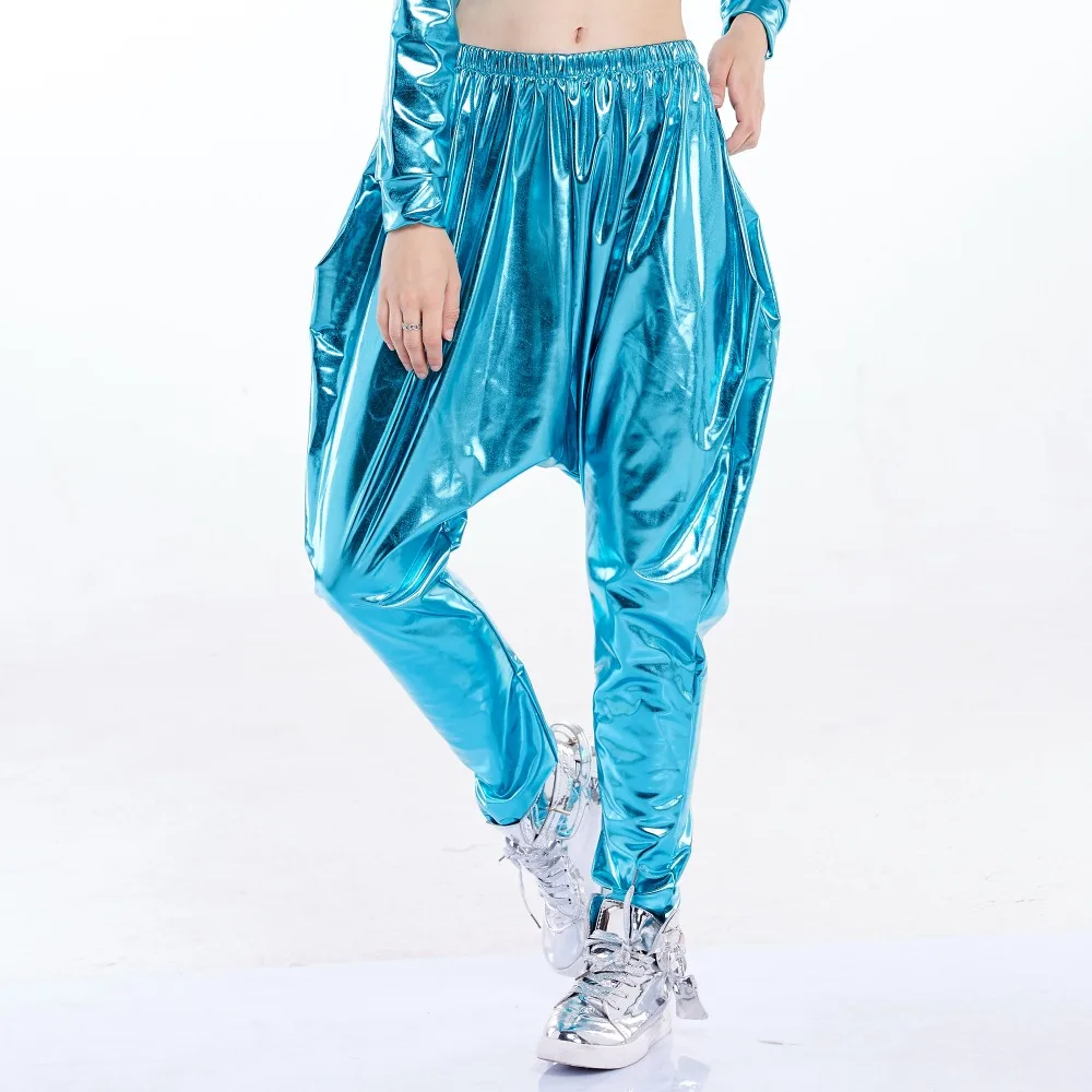 New Stage Performance Dance Pant,Women Harem Pants, Big Crotch Water-Blue Hip Hop Pant, Spring Summer Sweatpants Baggy Trousers
New Stage Performance Dance Pant,Women Harem Pants, Big Crotch Water-Blue Hip Hop Pant, Spring Summer Sweatpants Baggy Trousers