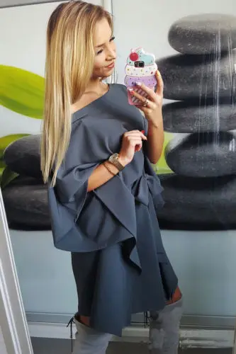 Women Summer Off Shoulder Dress Casual Bodycon Party Elegant Short Mini Dress Flare sleeve vestidos dress women 2017 fashion
Women Summer Off Shoulder Dress Casual Bodycon Party Elegant Short Mini Dress Flare sleeve vestidos dress women 2017 fashion