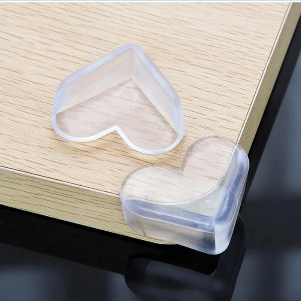 4Pcs/lot 5*4*2CM Love Heart Desigh Baby Safety Silicone Protector Table Corner Edge Guards Cover Children Anti Collision
4Pcs/lot 5*4*2CM Love Heart Desigh Baby Safety Silicone Protector Table Corner Edge Guards Cover Children Anti Collision