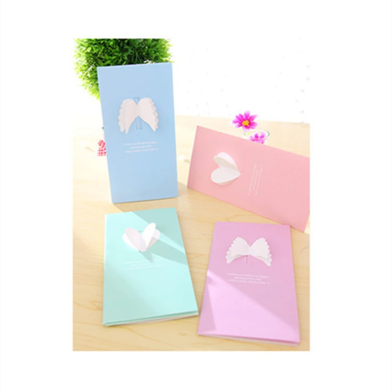 20pcs/lot Wedding Invitations Card 3D Love and Angel Wings Pattern With Envelope Birthday Party Invitation Card Paper Crafts
20pcs/lot Wedding Invitations Card 3D Love and Angel Wings Pattern With Envelope Birthday Party Invitation Card Paper Crafts