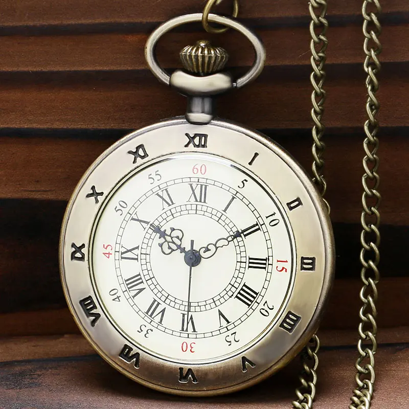 Antique Retro Bronze Open Face Roman Numbers Transparent Quartz Pocket Watches Unisex Steampunk Pendant Gift
Antique Retro Bronze Open Face Roman Numbers Transparent Quartz Pocket Watches Unisex Steampunk Pendant Gift