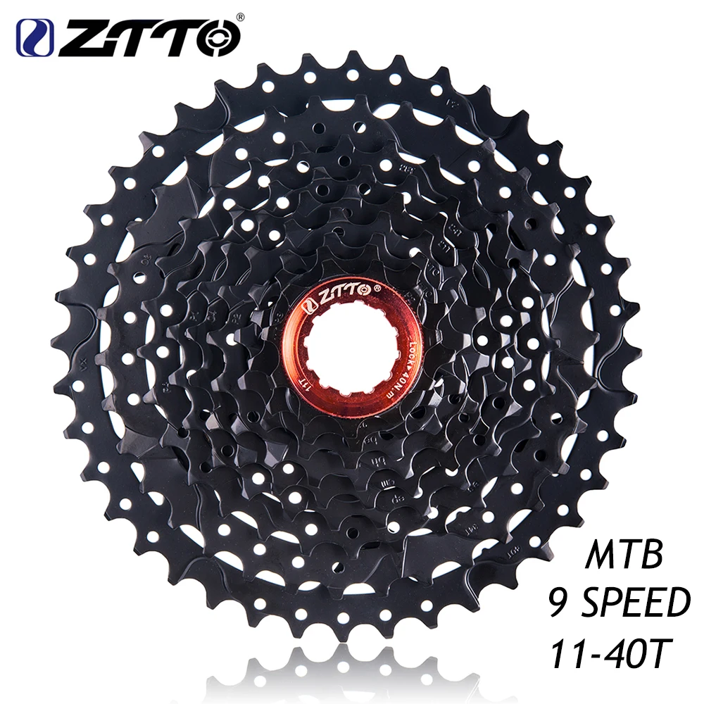 Кассета для горного велосипеда ZTTO 9s, 27s, 11-40T, широкое соотношение, совместима с M430, M4000, M3000
Кассета для горного велосипеда ZTTO 9s, 27s, 11-40T, широкое соотношение, совместима с M430, M4000, M3000
