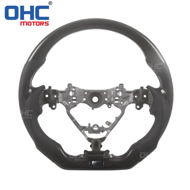 Carbon Fiber Steering Wheel for Toyota Highlander /Sienna / Harrier OHC Motors
Carbon Fiber Steering Wheel for Toyota Highlander /Sienna / Harrier OHC Motors