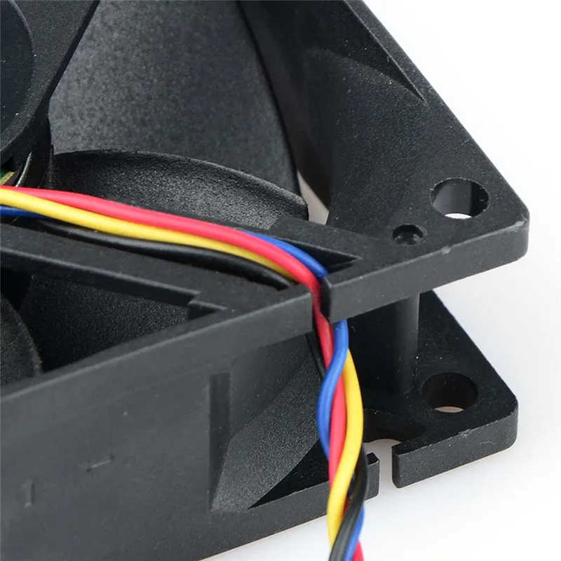 AVC 8025 80mm x 80mm x 25mm DL08025R12U Hydraulic Bearing PWM Cooler Cooling Fan 12V 0.50A 4 Wire 4Pin Connector
AVC 8025 80mm x 80mm x 25mm DL08025R12U Hydraulic Bearing PWM Cooler Cooling Fan 12V 0.50A 4 Wire 4Pin Connector
